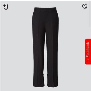 Jil Sander for Uniqlo +J WOOL SLIM PANTS - Size 6